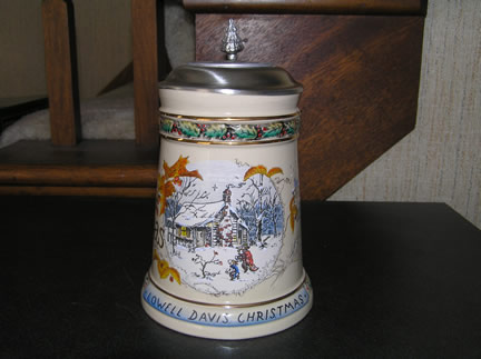 Christmas Stein "Presents for Uncle Remus" (OHI 089)